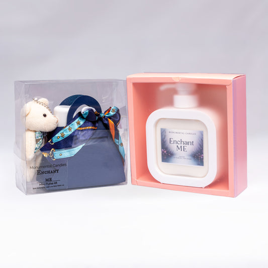 Monumental Candles Enchant Me - Mini Purse Kit + Lotion 10 oz