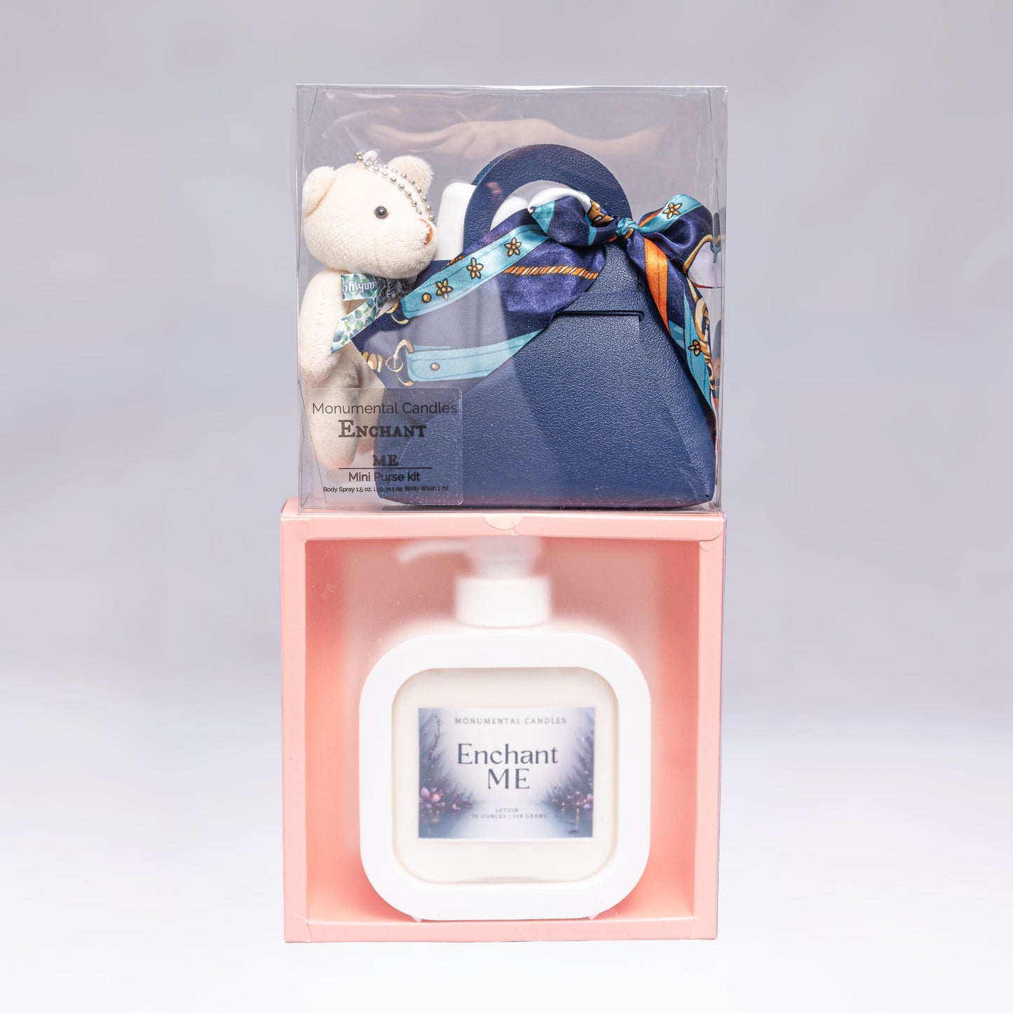 Monumental Candles Enchant Me - Mini Purse Kit + Lotion 10 oz