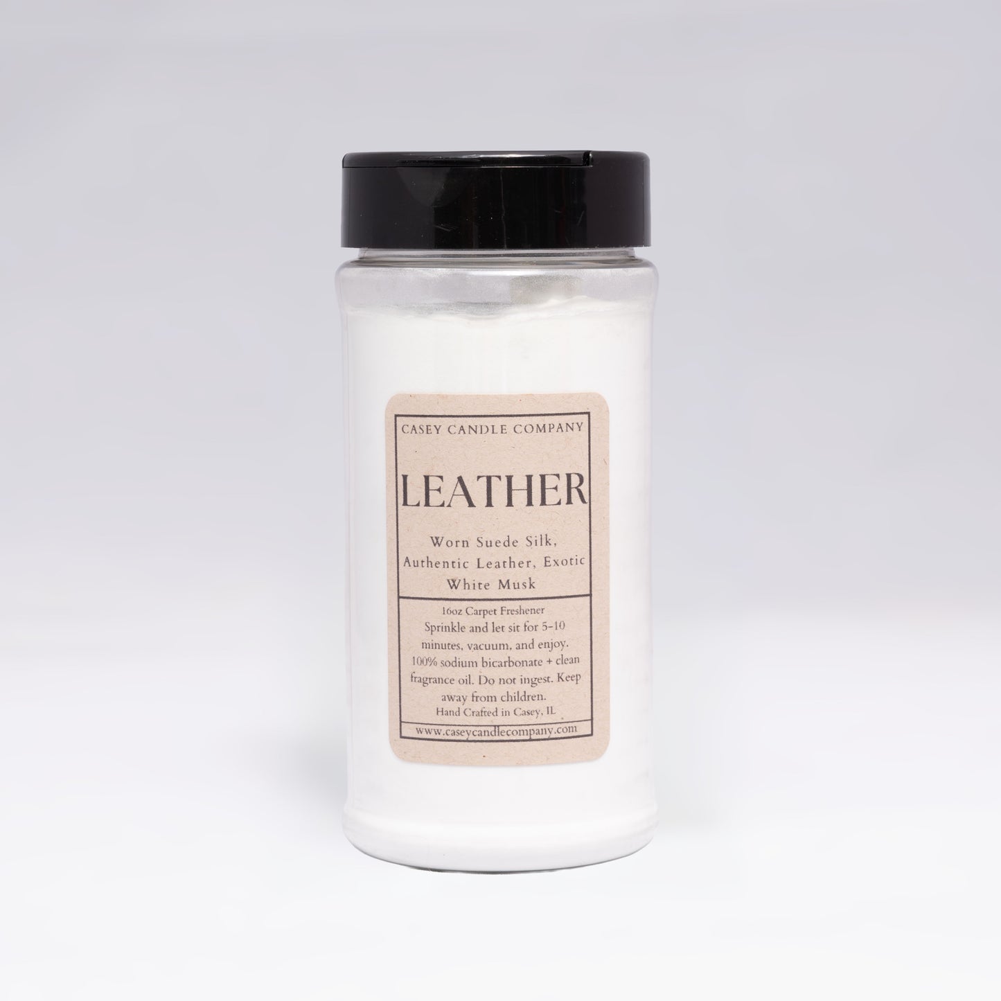 Casey Candle Company - Leather Carpet Freshener 16 oz