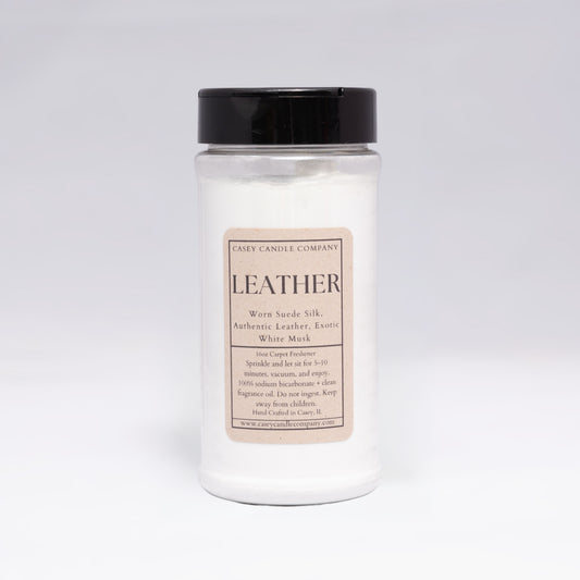 Casey Candle Company - Leather Carpet Freshener 16 oz